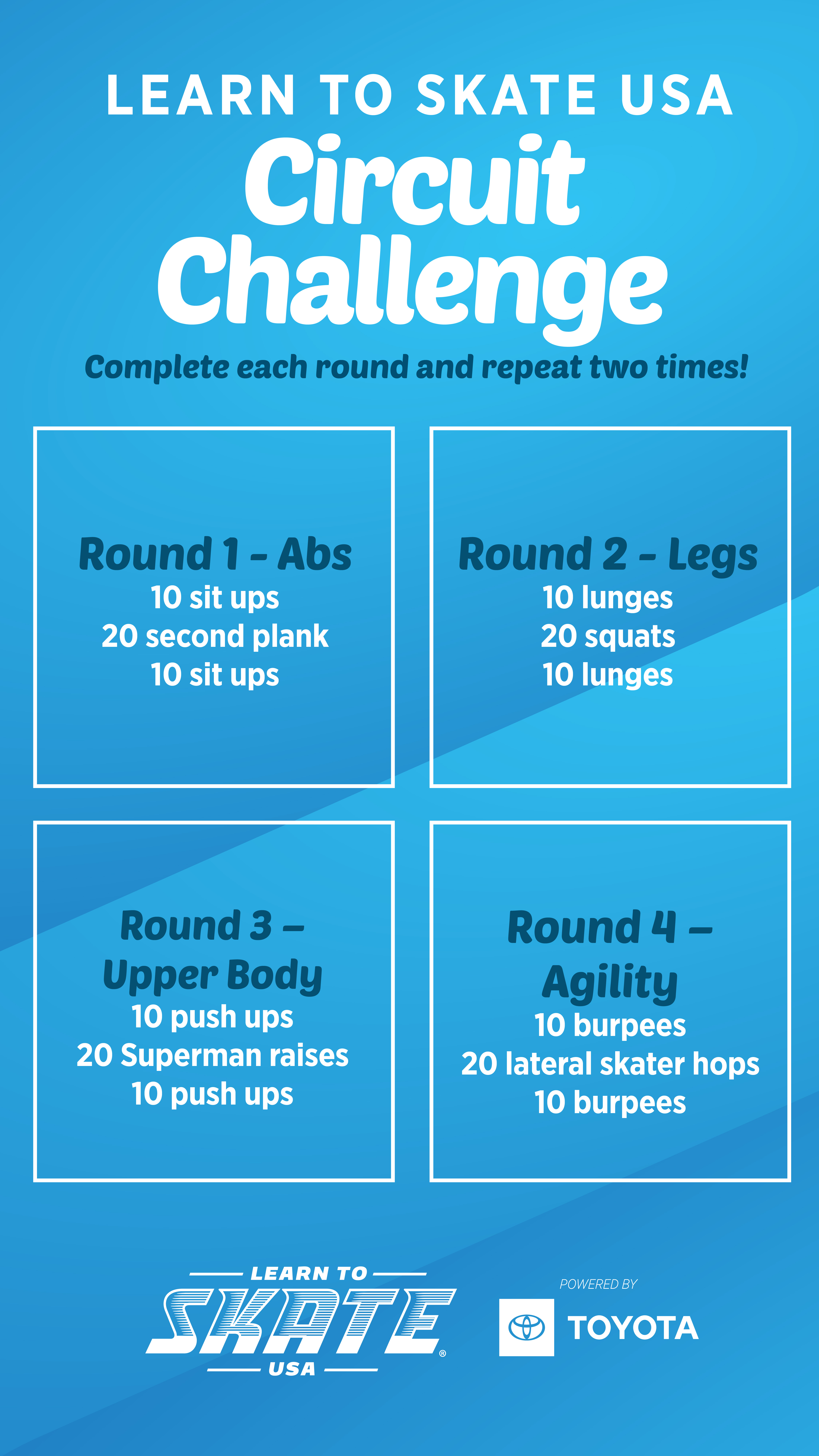 Take the Learn to Skate USA Circuit Challenge by Learn to Skate USA